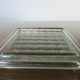 Paved  glass ashtray 50s 60s