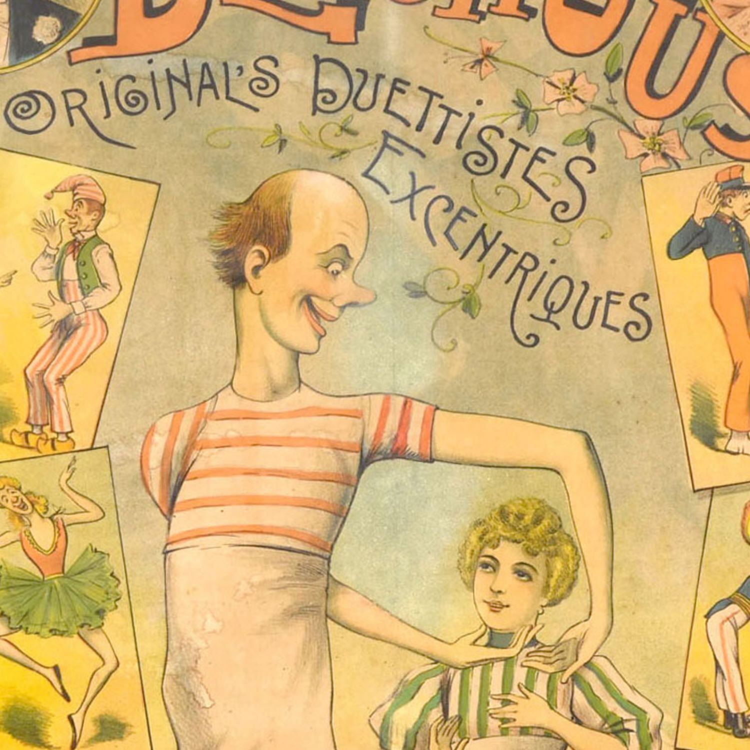 Original poster American Ch Levy 4 rue Martel Paris Mr and Mrs Blochouse