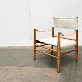 Mid-century modern Danish safari chair by Farstrup, 1960s.