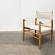 Fauteuil safari danois moderne du milieu du siècle de Farstrup, années 1960