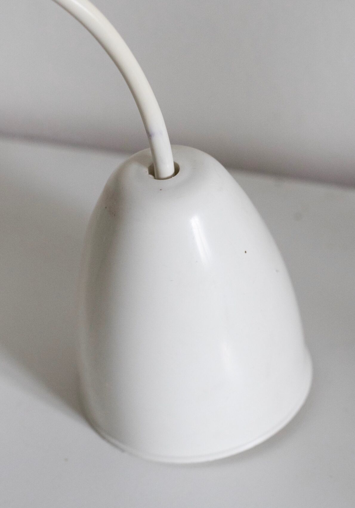 Vintage glass bubble pendant lamp