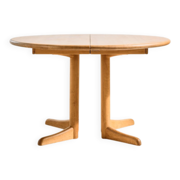 Alder Wood Dining Table from Vamdrup Stolefabrik, 1960s