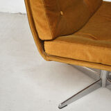 Paire de fauteuils pivotants, 1970