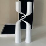 Pair of vintage IKEA Mikaela Dorfel design candlesticks