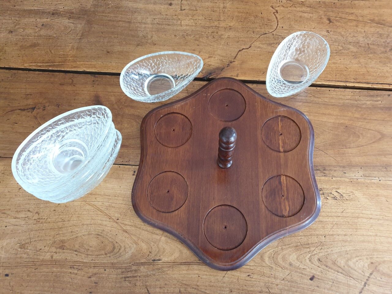 Plat serviteur pour avocats vintage