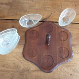 Plat serviteur pour avocats vintage