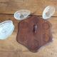 Plat serviteur pour avocats vintage