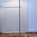 Articulated reading floor lamp in gold metal from the 90s