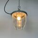 Green Industrial Bunker Cage Light from Polam Gdansk, 1970s