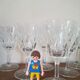 Set of 6 vintage diamond glasses