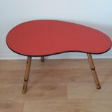 Table basse en vinyle