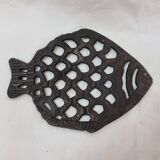 Trivet, cast iron fish