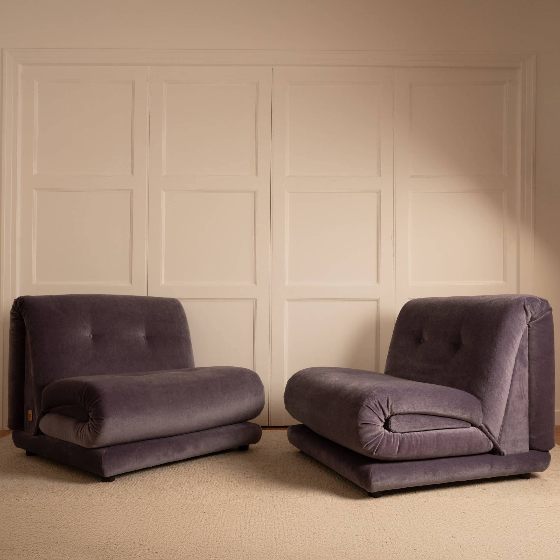 Fauteuils Salotti PD - Italie 70s
