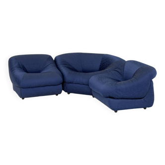 Ensemble modulaire de l'ère spatiale en bleu d'Airborne