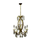 Bronze chandelier and 5-fire stamps