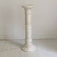 Luminous Alabaster Column Stand