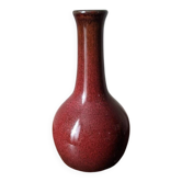Small ceramic soliflore vase, alternative decoration, Japanese design