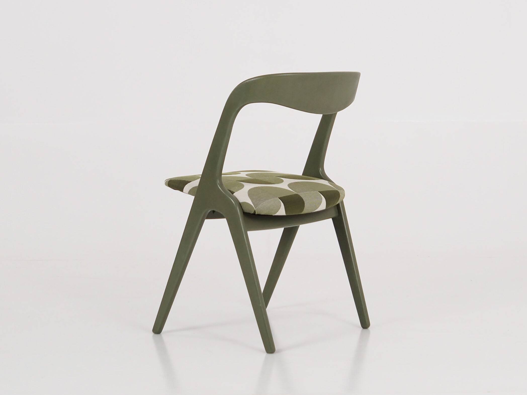 Green chair, Danish design, 1970s, production: Denmark