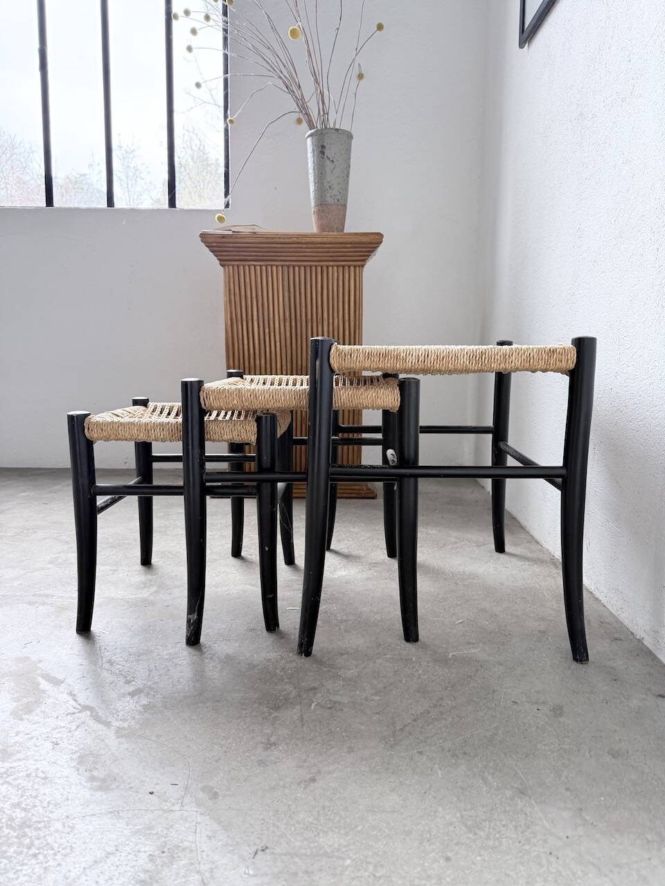 Spinetto Chiavari stool series Italy