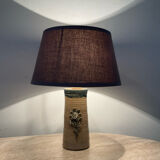 Vintage stoneware lamp from the 60s-70s