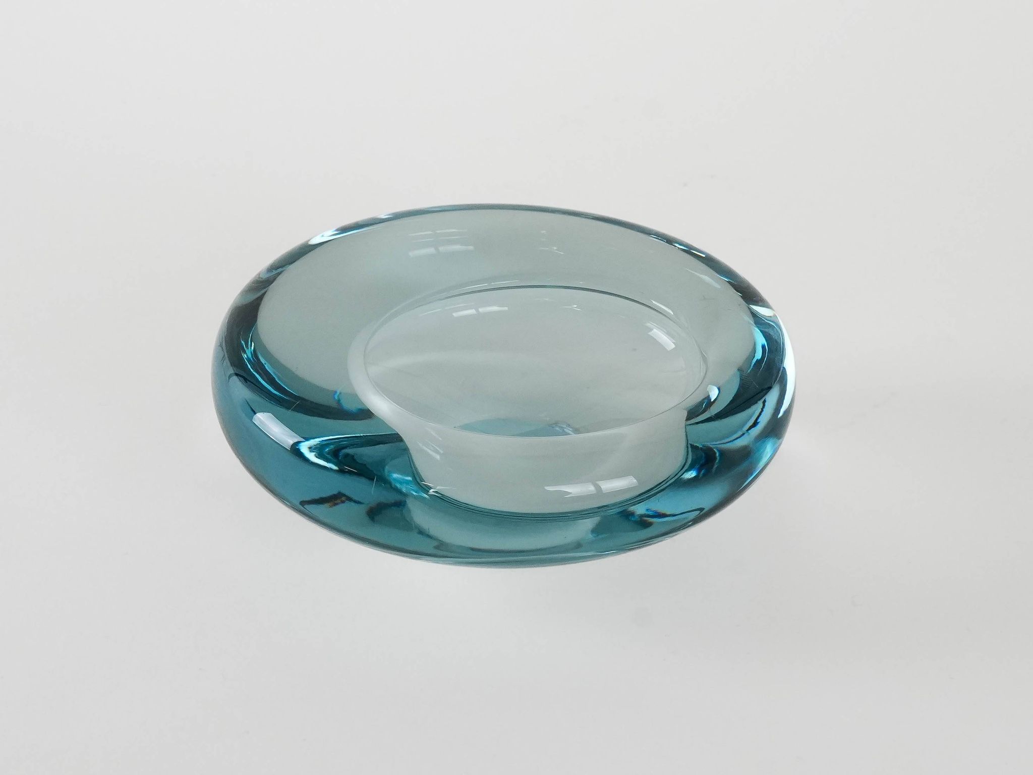 Glass bowl, Danish design, 1960s, manufacturer: Holmegaard, designer: Per L