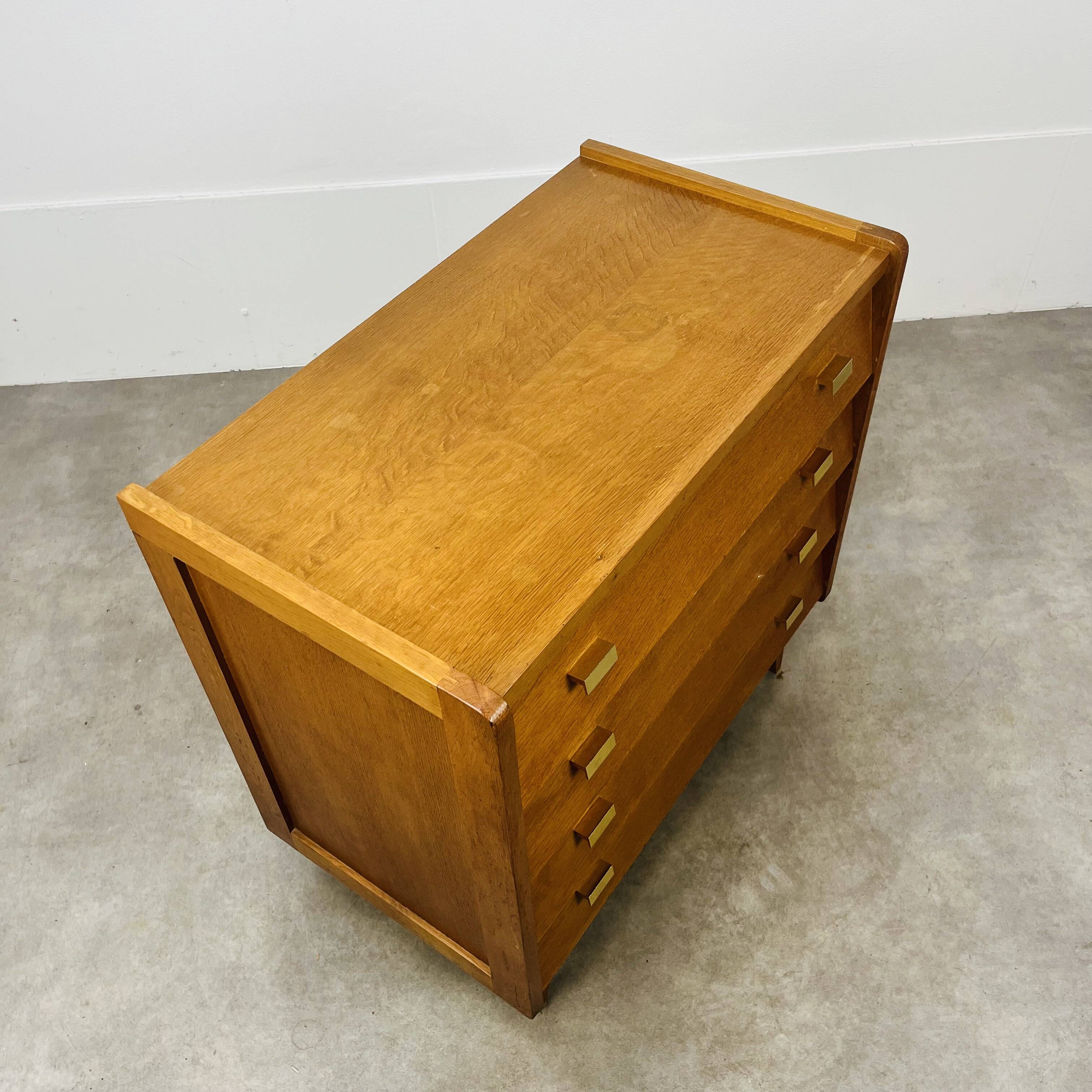 Commode vintage pieds compas