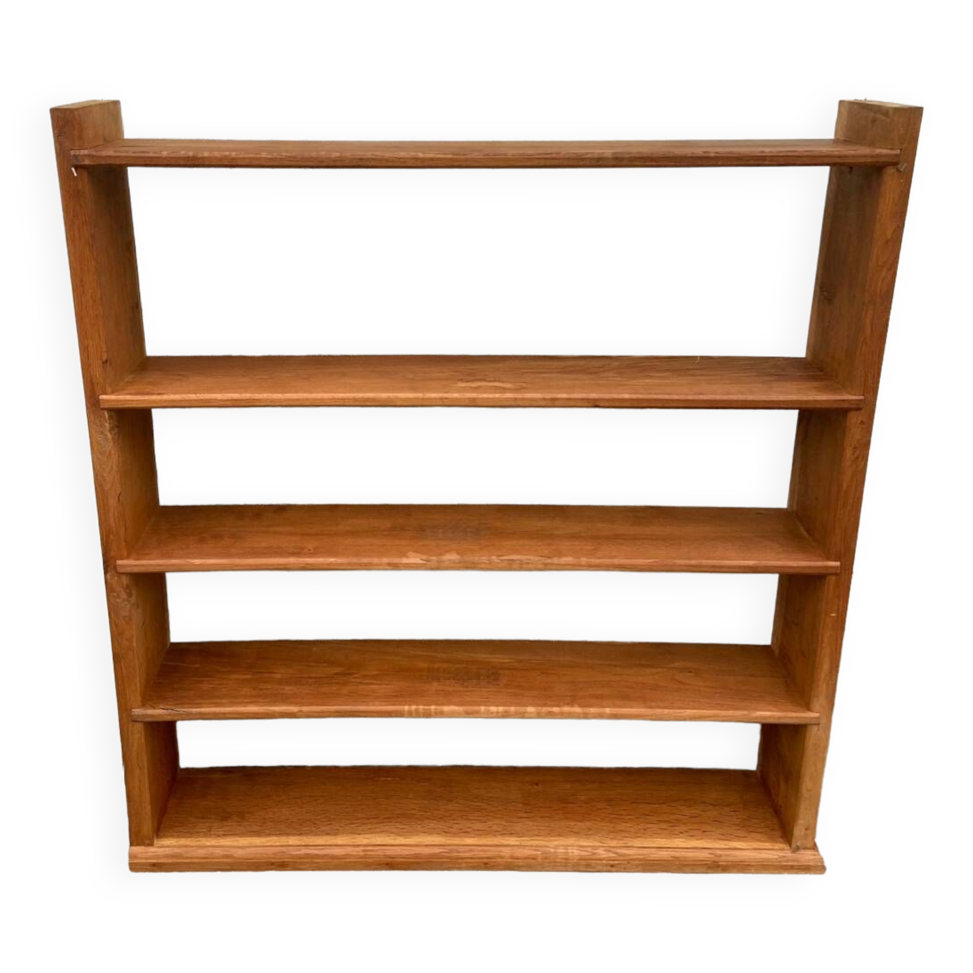 Solid oak bookcase