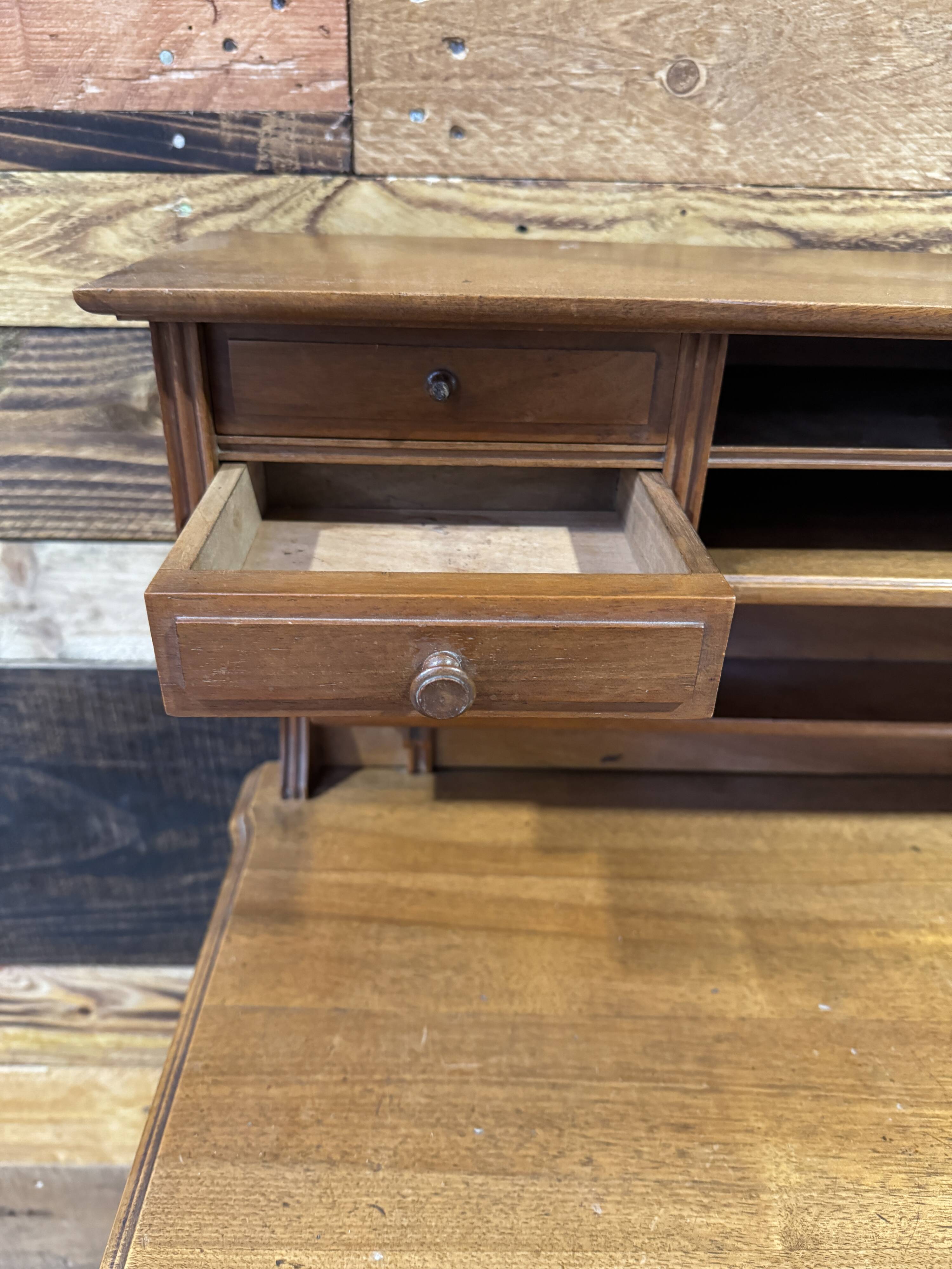 White walnut lady's desk