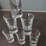 6 liquor glasses