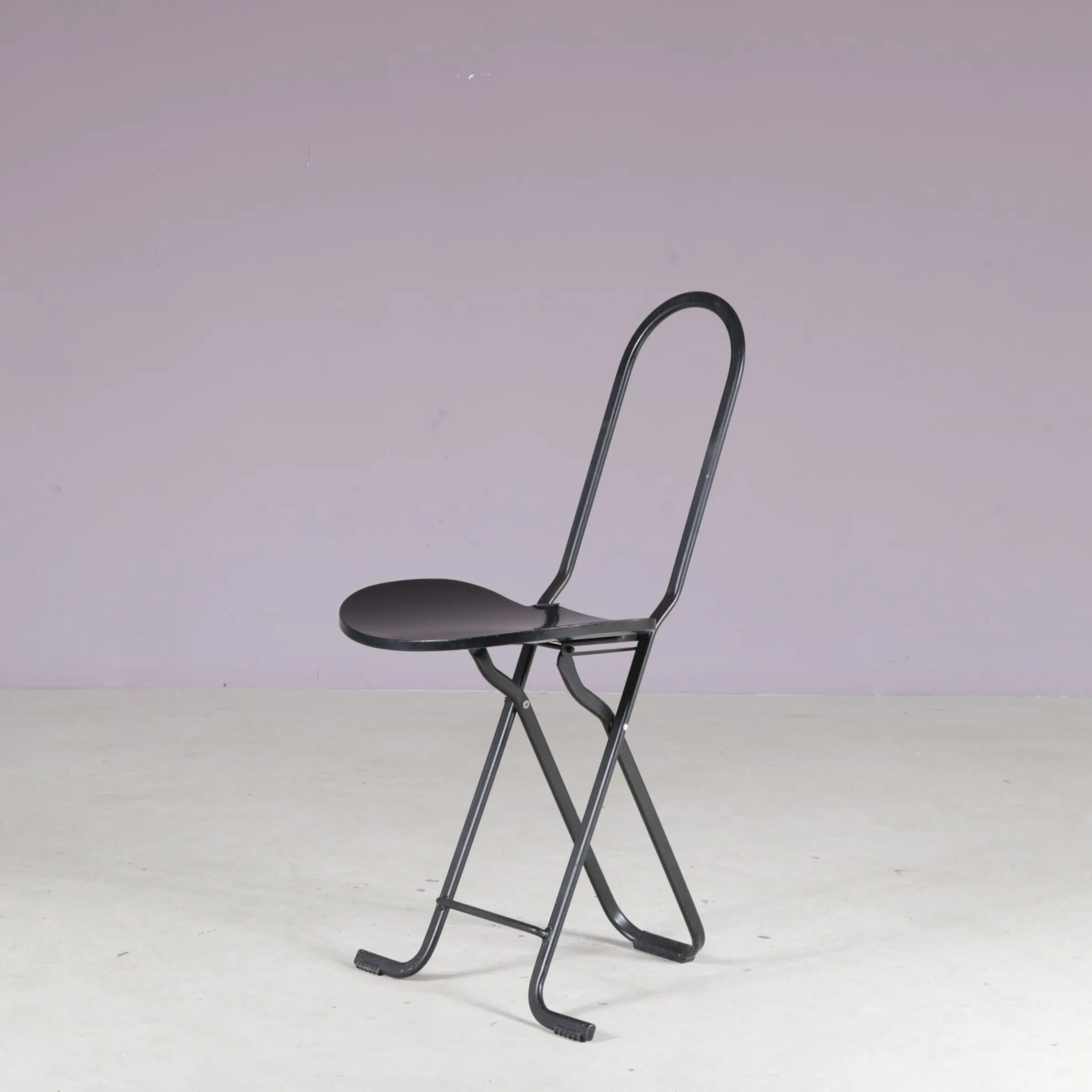 1980s “Dafne” folding chair by Gastone Rinaldi for FlyLine, Italy