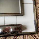 Miroir en faïence vintage