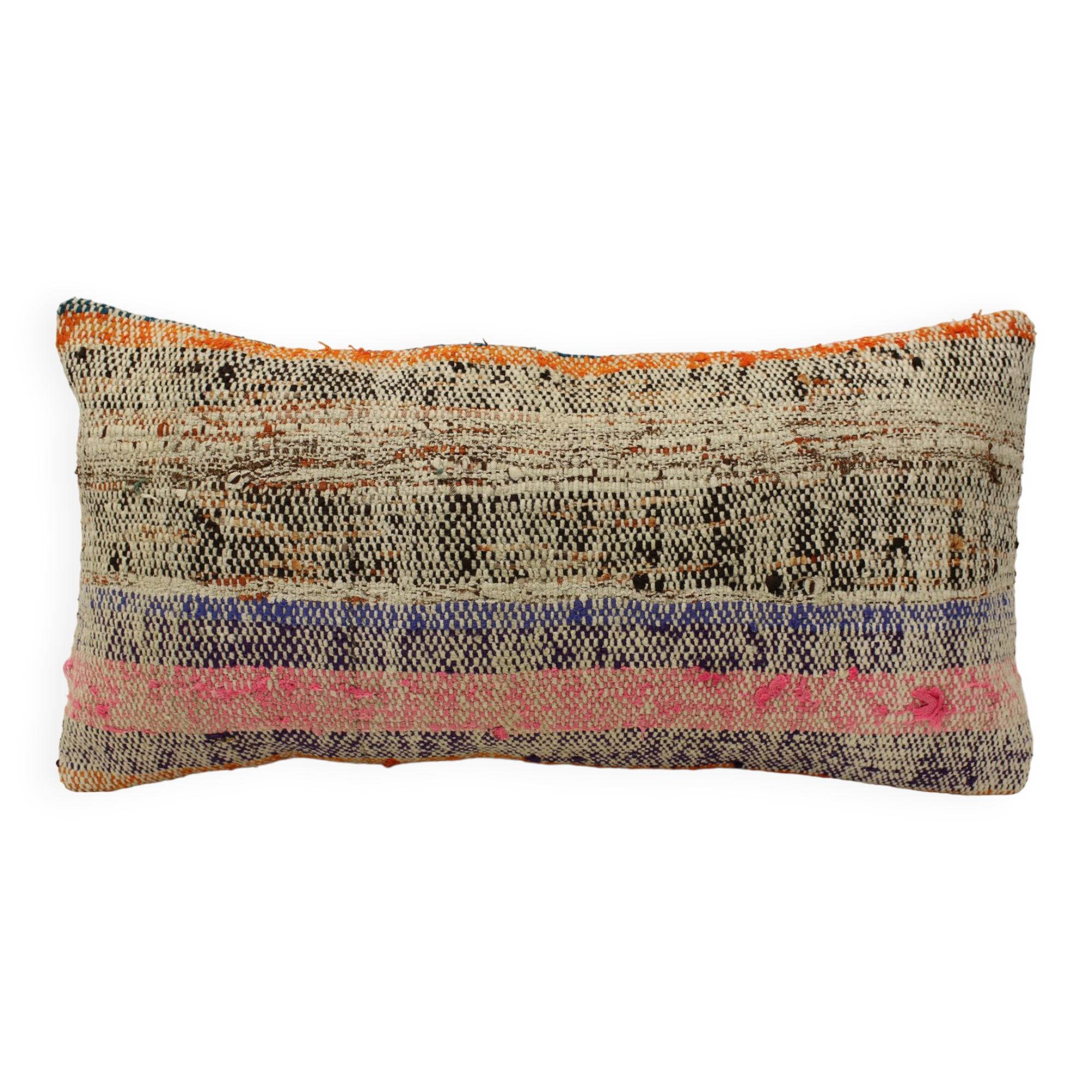 Turkish kilim pillow,30x60 cm