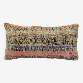 Turkish kilim pillow,30x60 cm