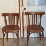 Pair of bistro chairs