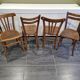4 Baumann / Luterma bistro chairs, 1960s