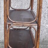Rattan bookcase