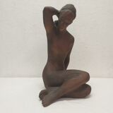 Nude ceramic woman by Kokrda, Czechoslovakia