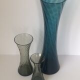 Vases en cristal Alfred Taube vers 1950