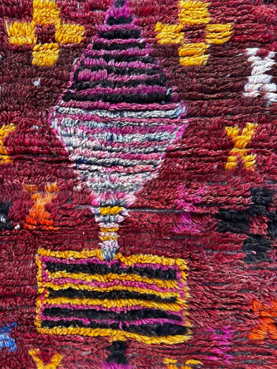 Moroccan Berber Beni Ouarain Wool Rug