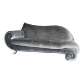 Bretz GAUDI – Iconic sofa in silver grey velvet