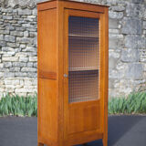 Hosiery, glazed school cabinet