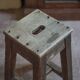 Vintage stool, solid oak stool, accent chair, decor