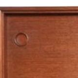 Scandinavian vintage teak sideboard, length 3m