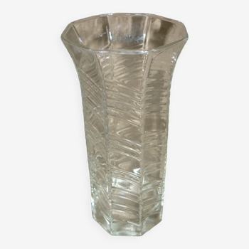 Art-Deco hexagonal vase