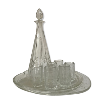 Art Nouveau liqueur service