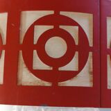 Vintage orange 60s suspension