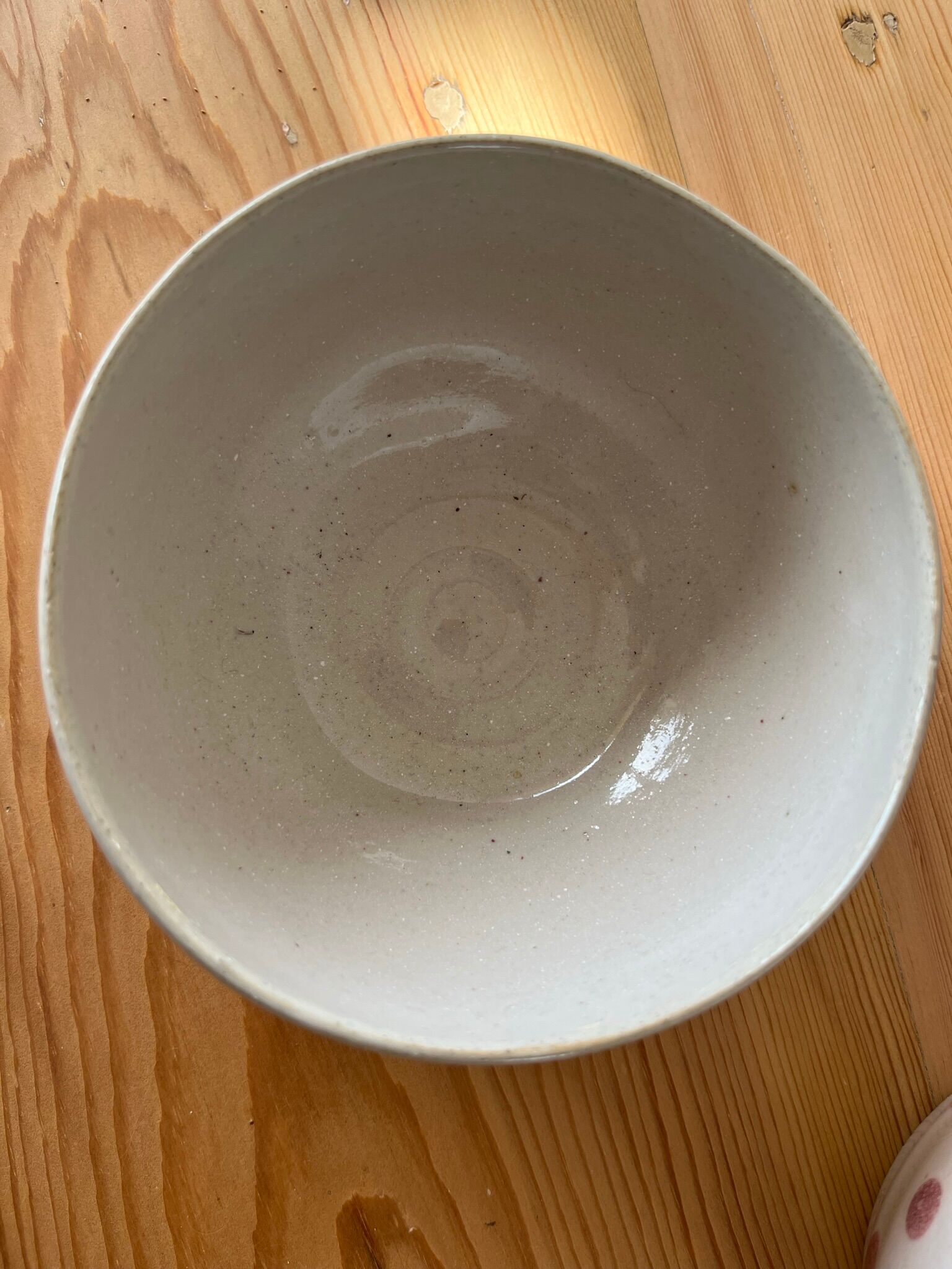 Ceramic bowl, cup and sugar bowl