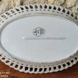 Central openwork dish in Chinese porcelain Adèle Carey