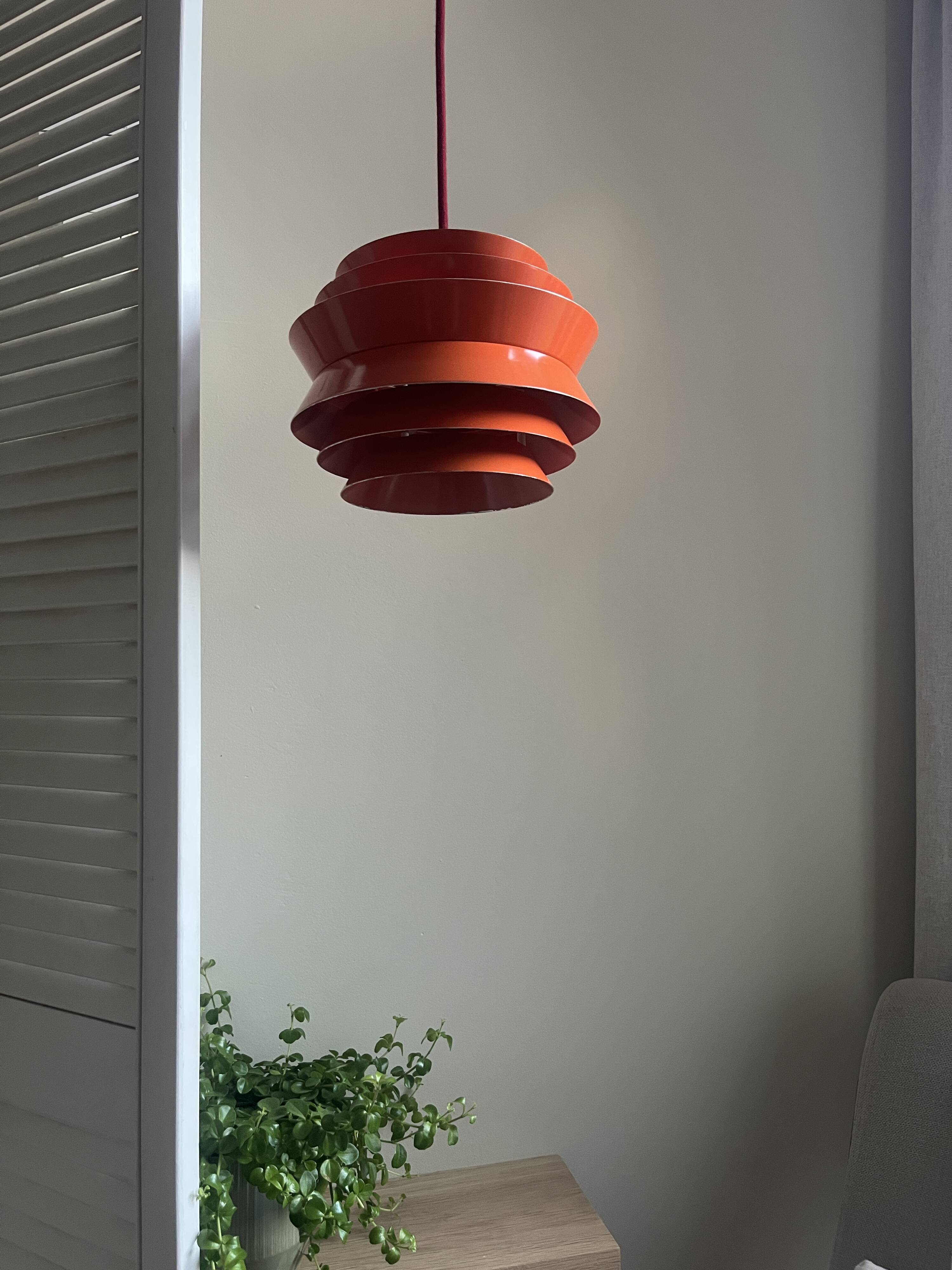 Vintage Trava pendant - Carl Thore - Granahaga - Swedish design lamp