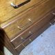 Vintage oak chest of drawers